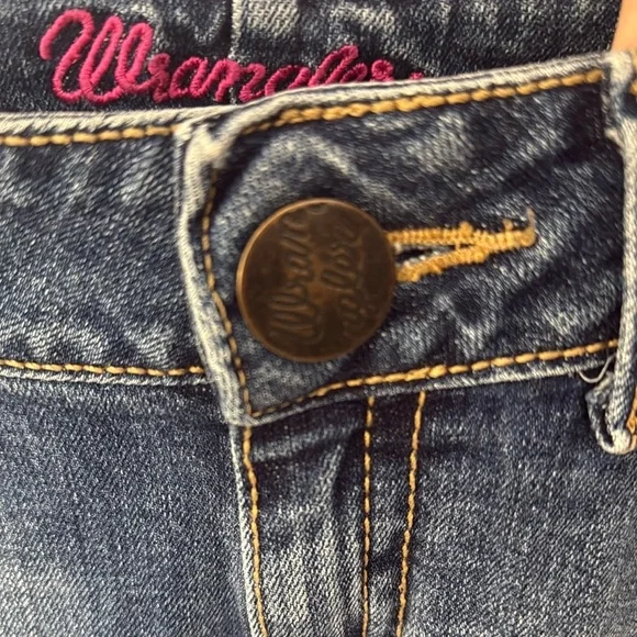 Women’s Wrangler Low Rise Bootcut Jeans Size 3/4 x 34 - Picture 7 of 12